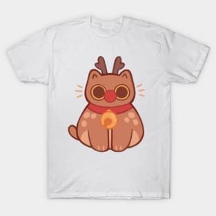 Reindeer Cat T-Shirt